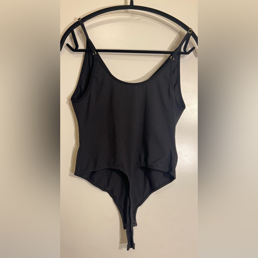 Intimately Free People Black Sleeveless Bodysuit
